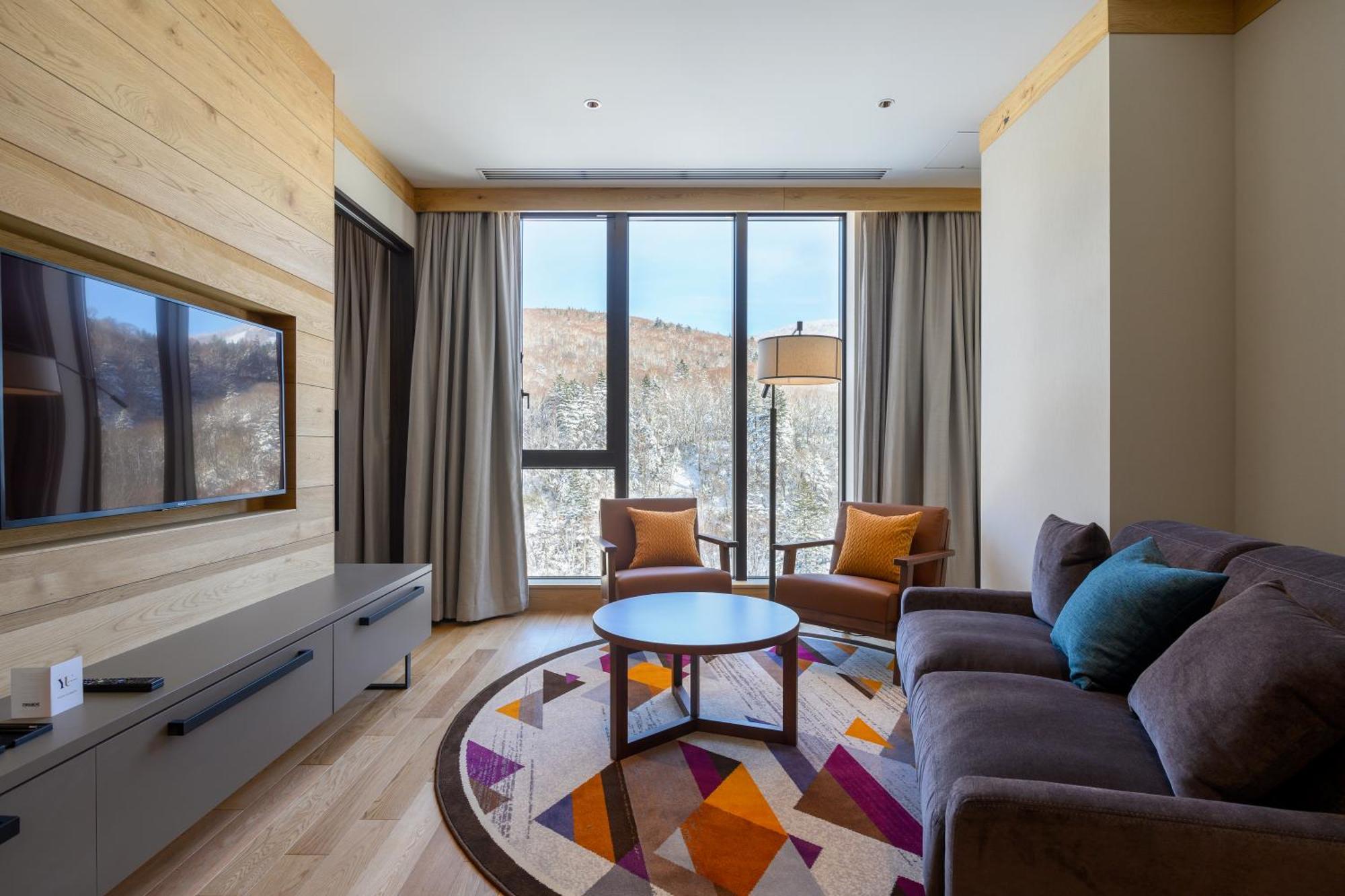 Akaigawa Yu Kiroro, Ski-In Ski-Out Luxury Residences الغرفة الصورة