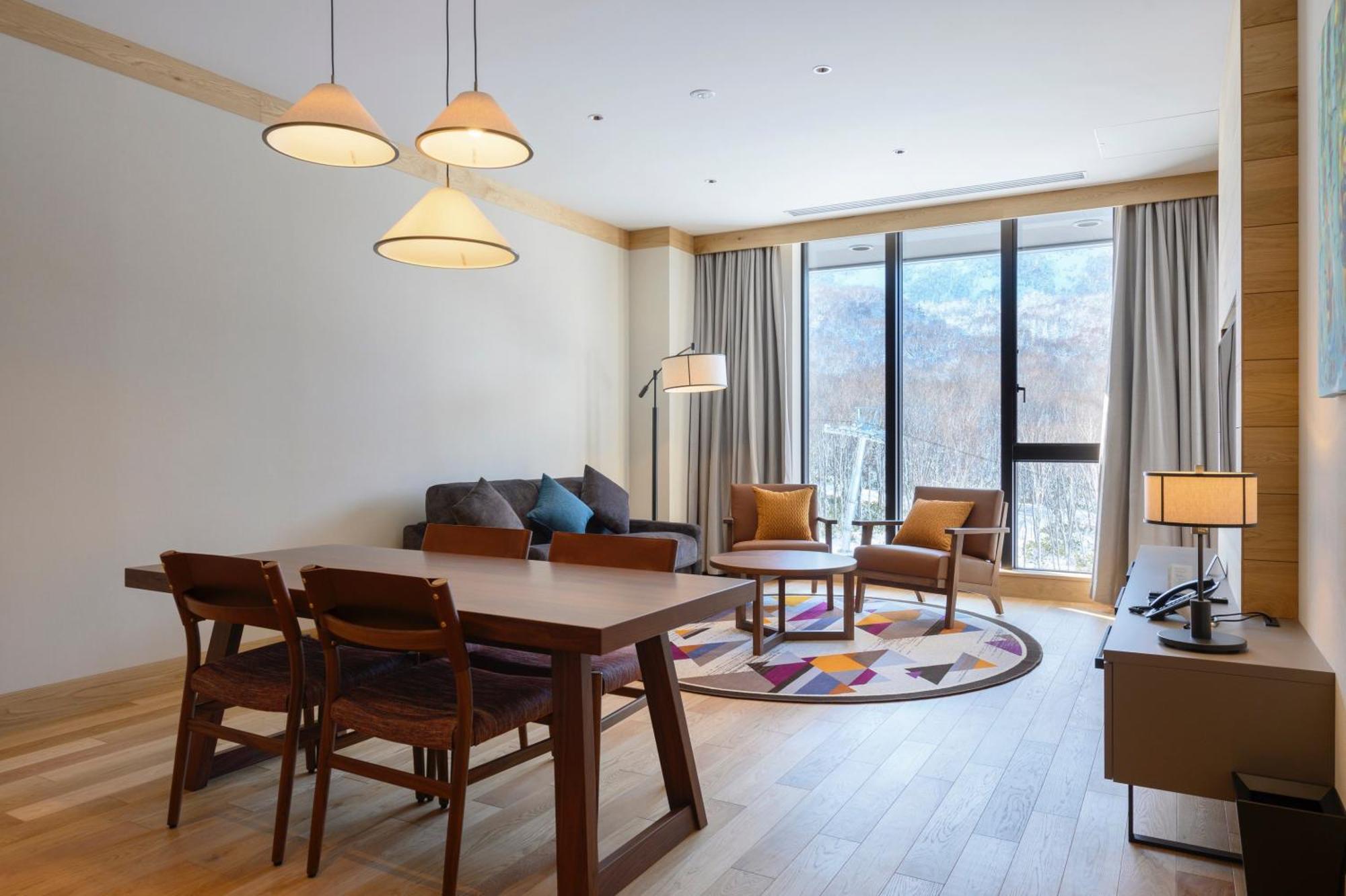 Akaigawa Yu Kiroro, Ski-In Ski-Out Luxury Residences الغرفة الصورة