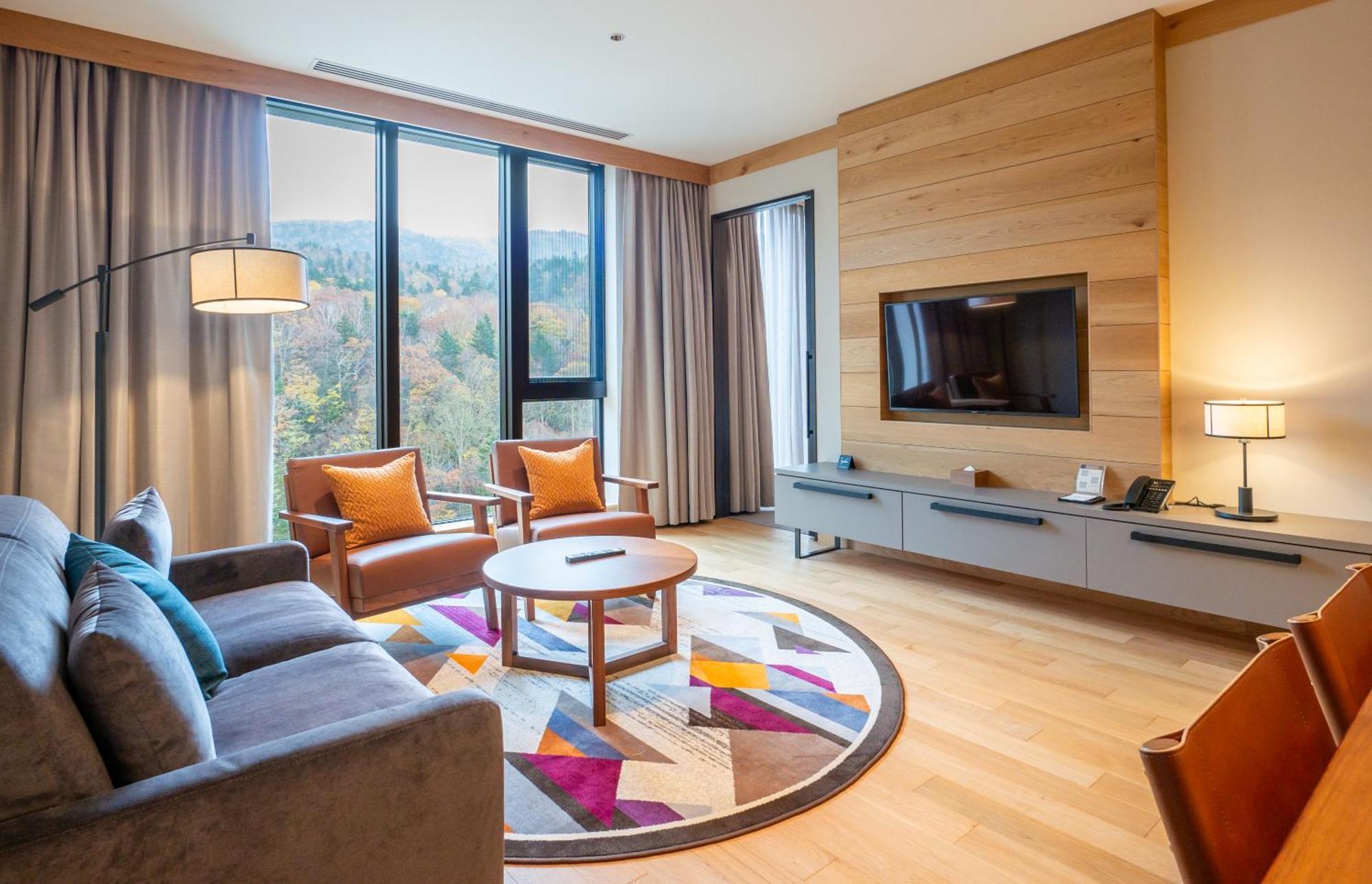 Akaigawa Yu Kiroro, Ski-In Ski-Out Luxury Residences الغرفة الصورة